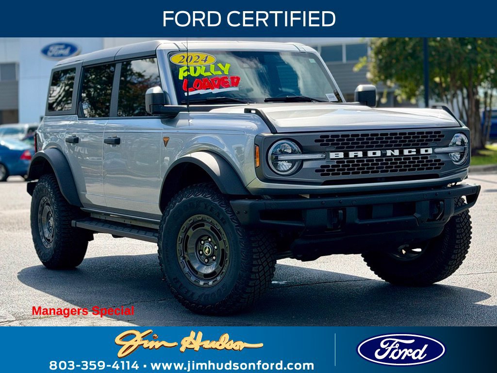 Certified 2024 Ford Bronco Badlands