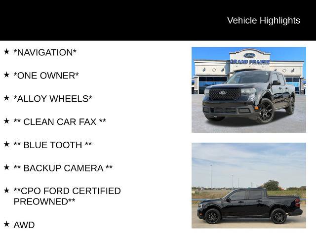 Certified 2025 Ford Maverick XLT w/ XLT Luxury Package AWD/4WD image 4