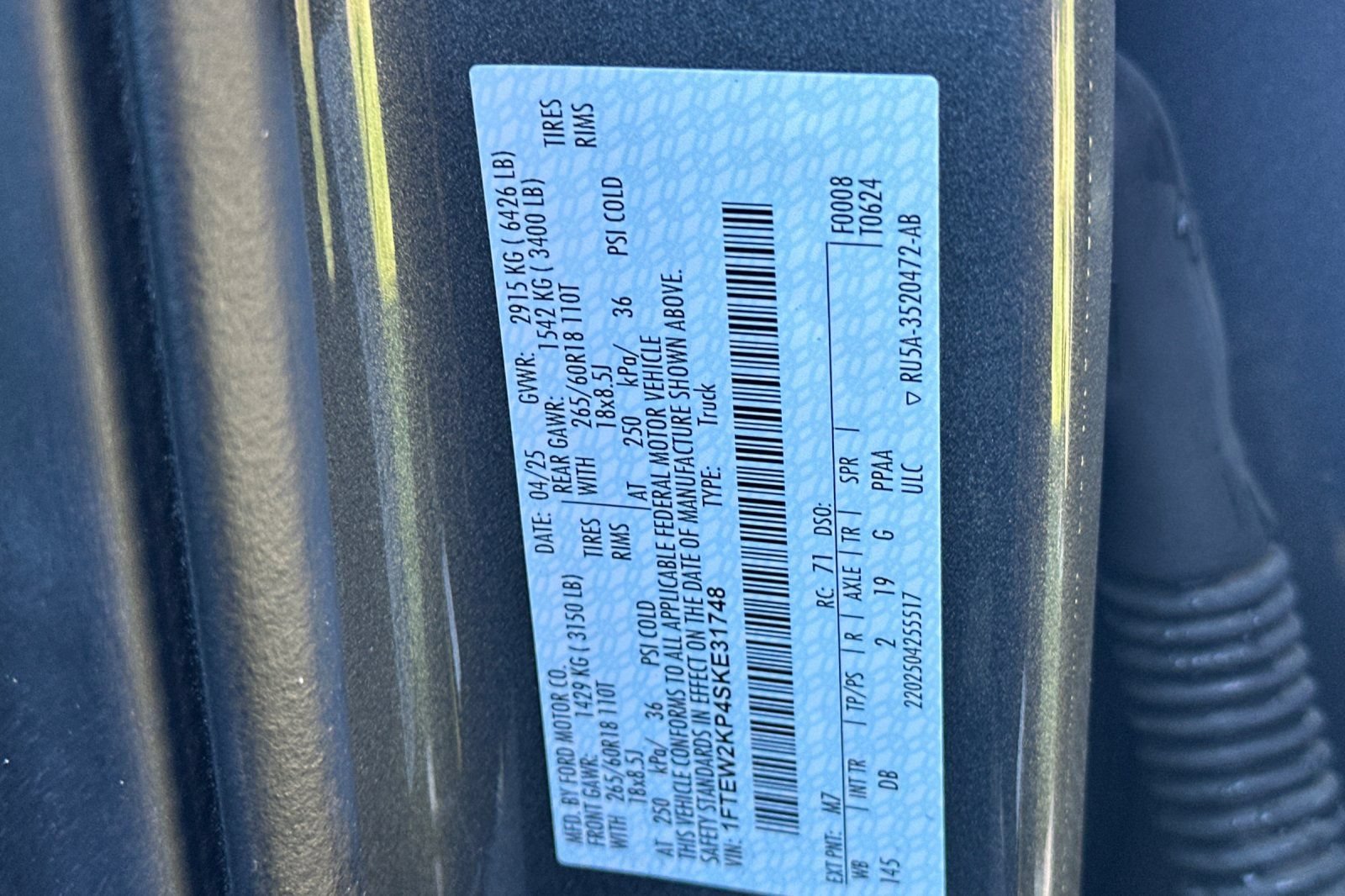 Certified 2025 Ford F150 STX RWD image 25
