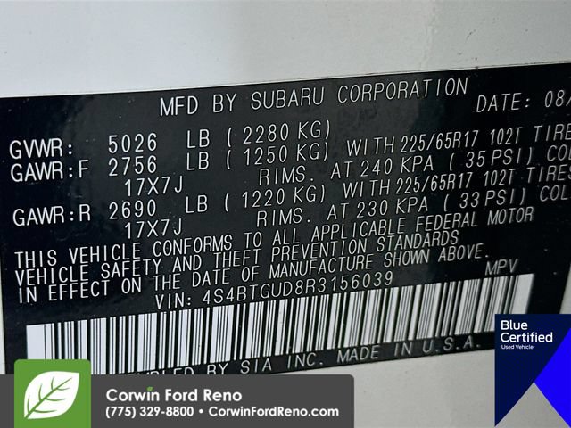 Used 2024 Subaru Outback Wilderness AWD/4WD image 38