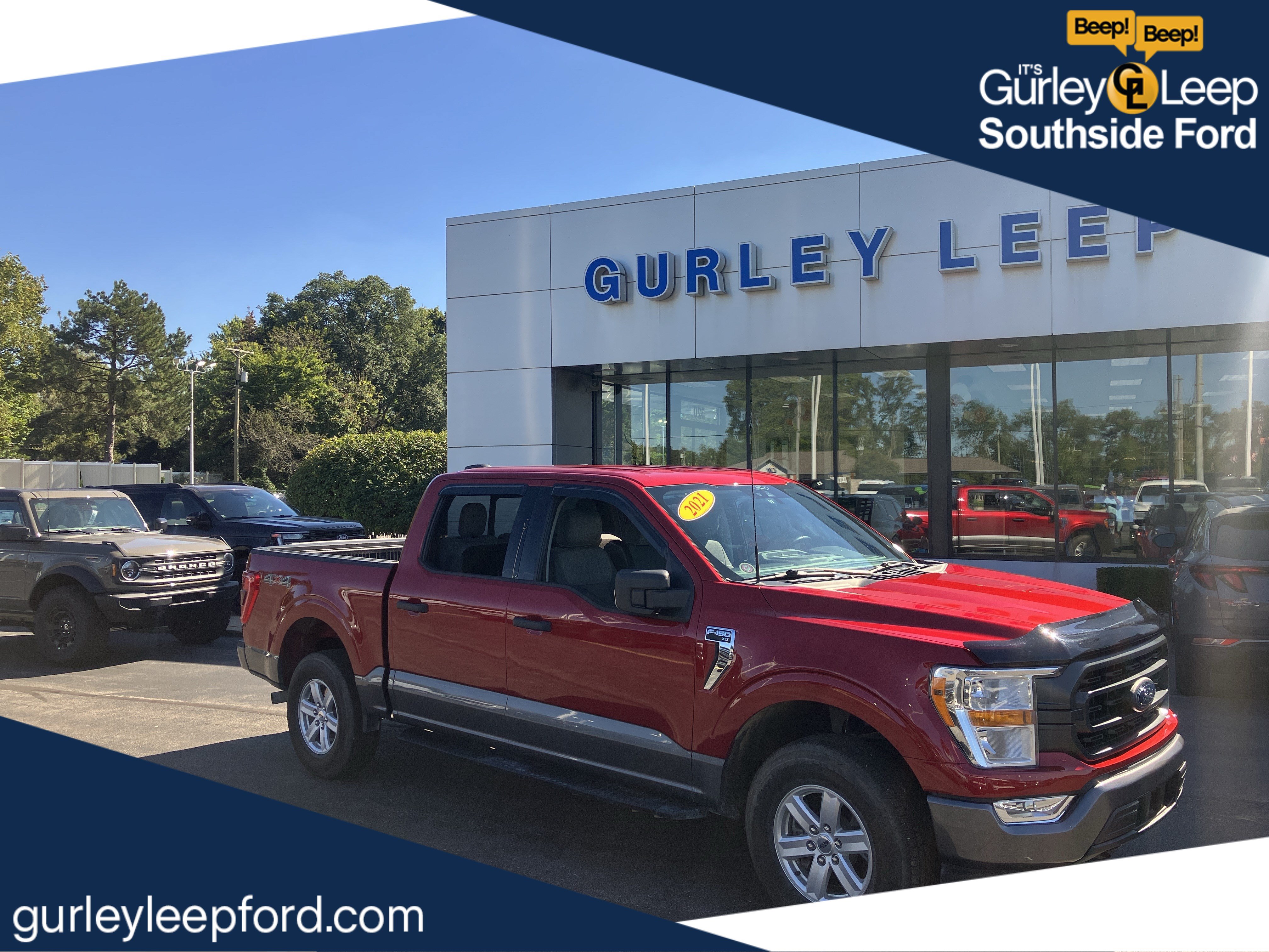 Certified 2021 Ford F150 4x4 SuperCrew image 1