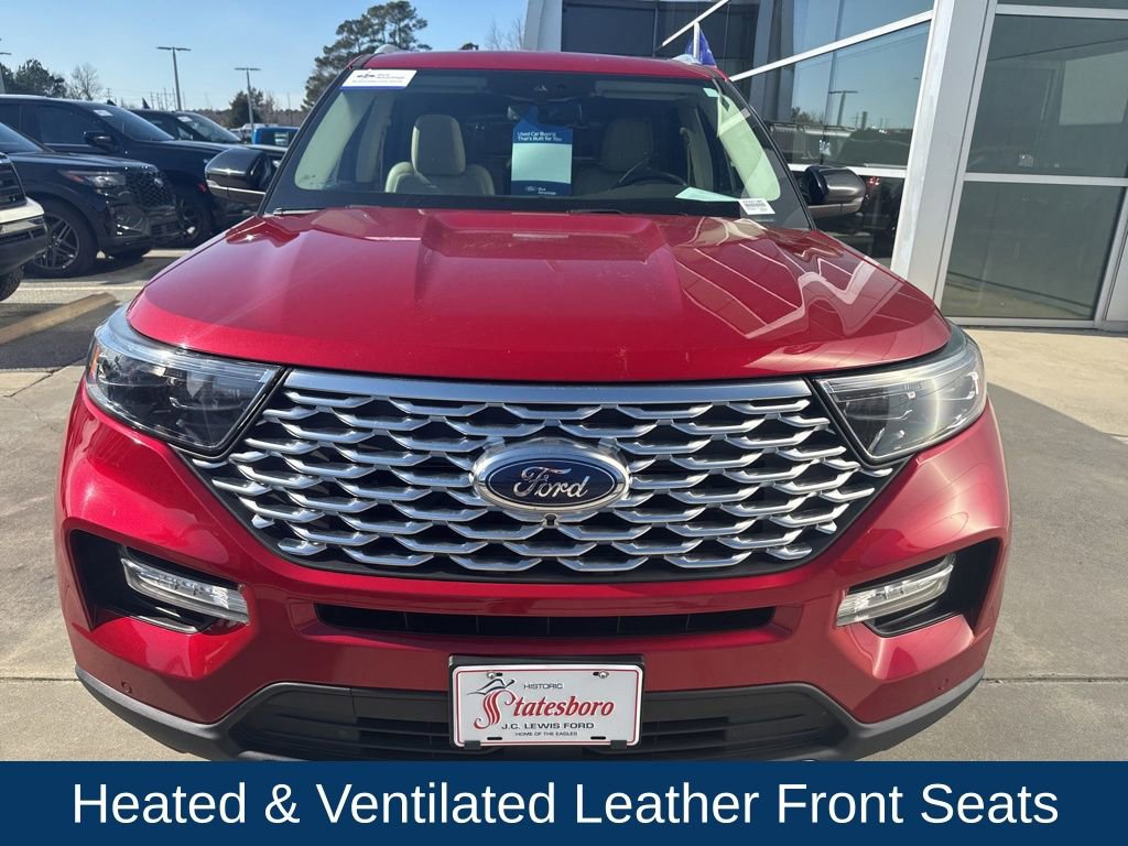 Certified 2020 Ford Explorer Platinum w/ Premium Technology Package image 2