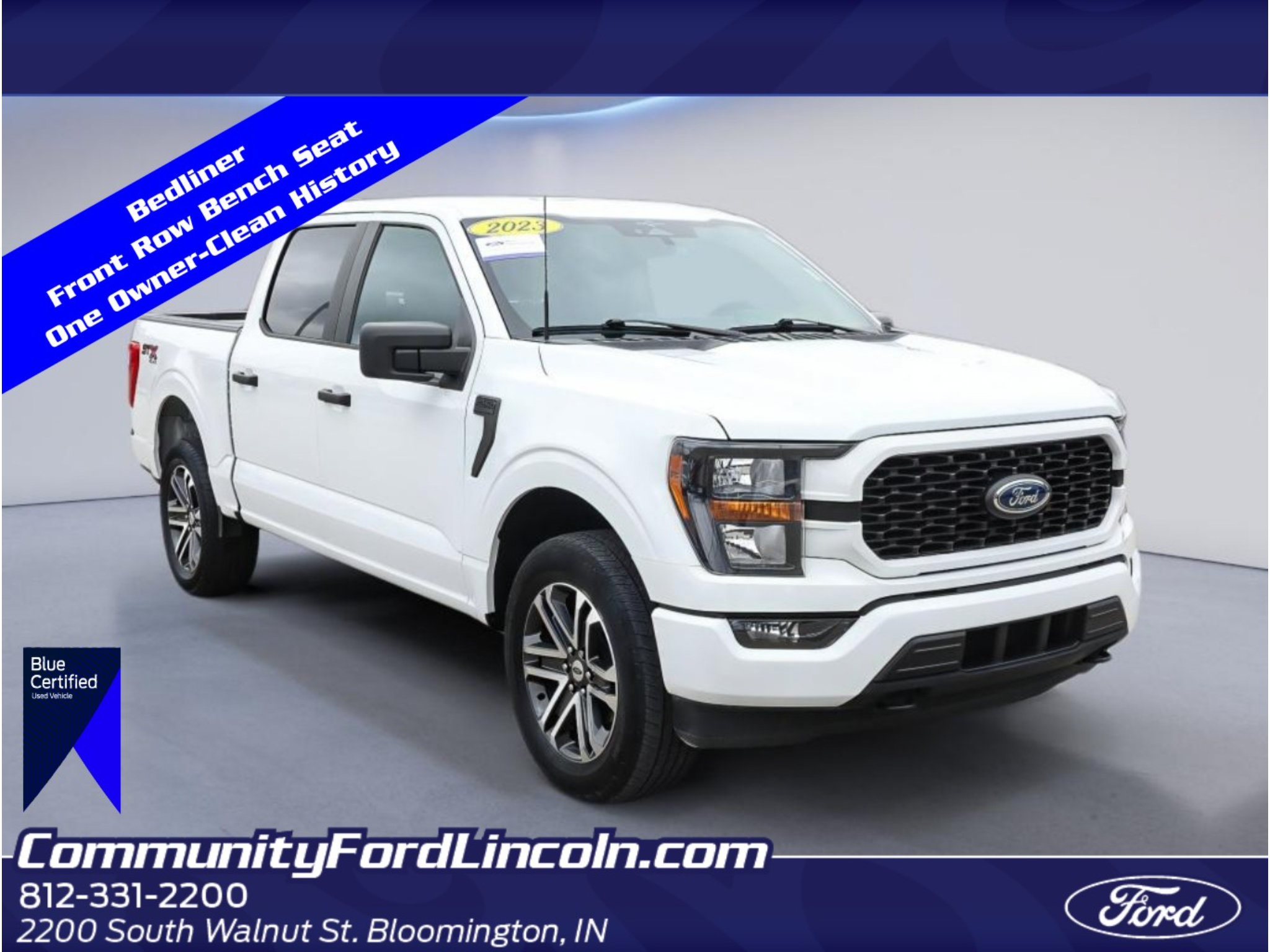 Certified 2023 Ford F150 XL w/ STX Appearance Package