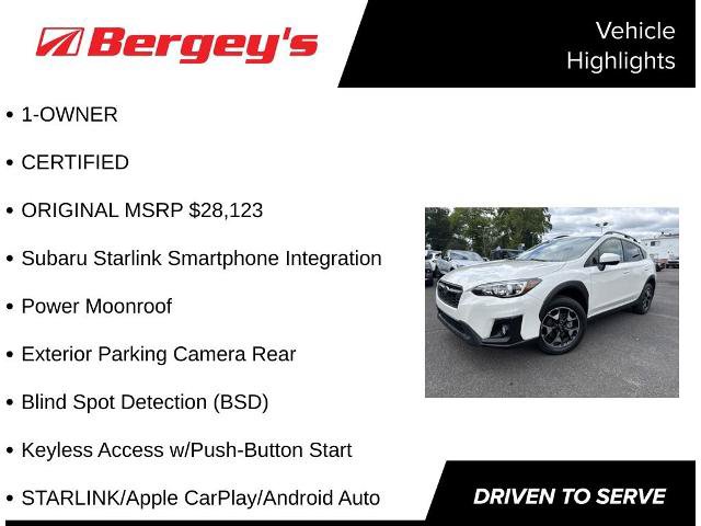 Used 2020 Subaru Crosstrek 2.0i Premium w/ Moonroof Package 1 AWD/4WD image 5