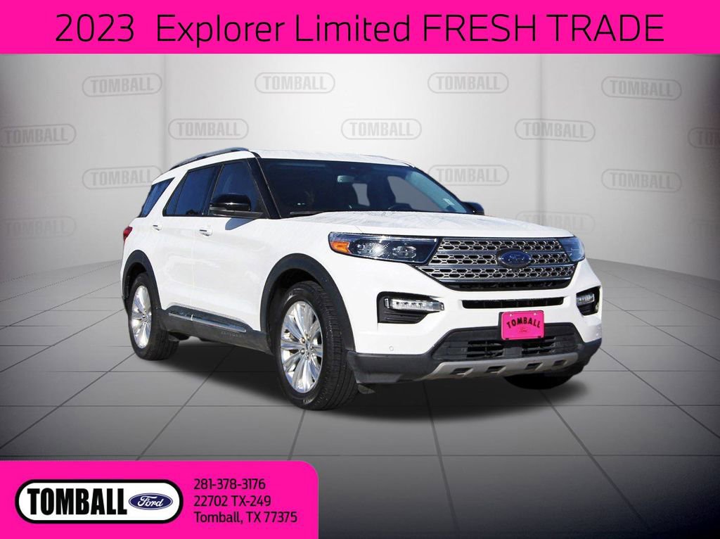 Certified 2023 Ford Explorer Limited w/ Limited Technology Package