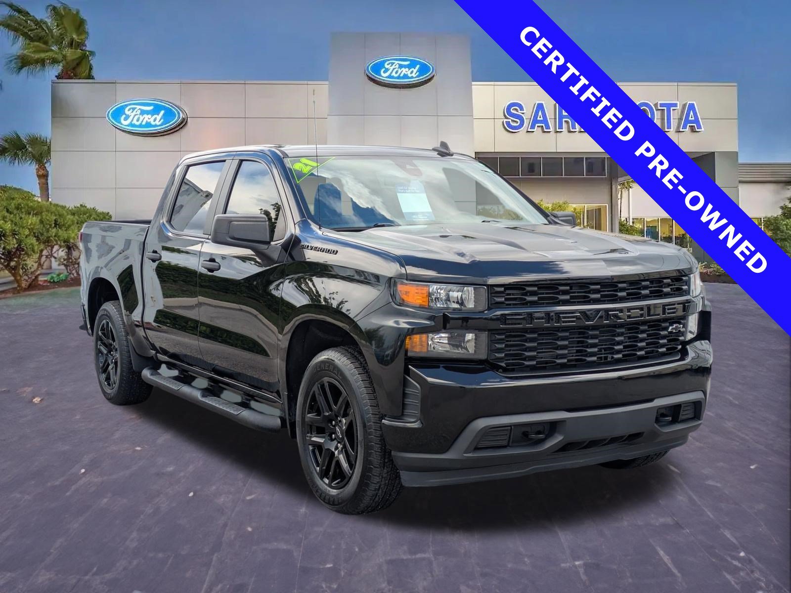 Used 2021 Chevrolet Silverado 1500 Custom w/ Rally Edition