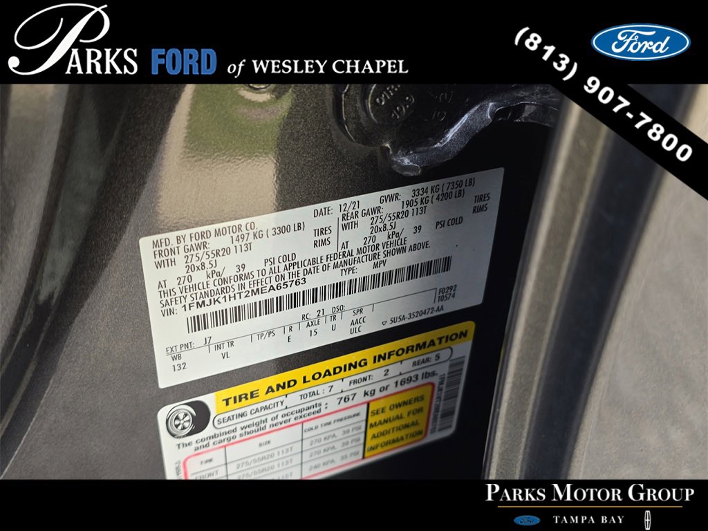 Certified 2021 Ford Expedition Max XLT image 37