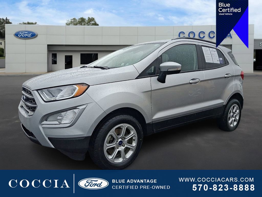 Certified 2022 Ford EcoSport SE w/ SE Convenience Package
