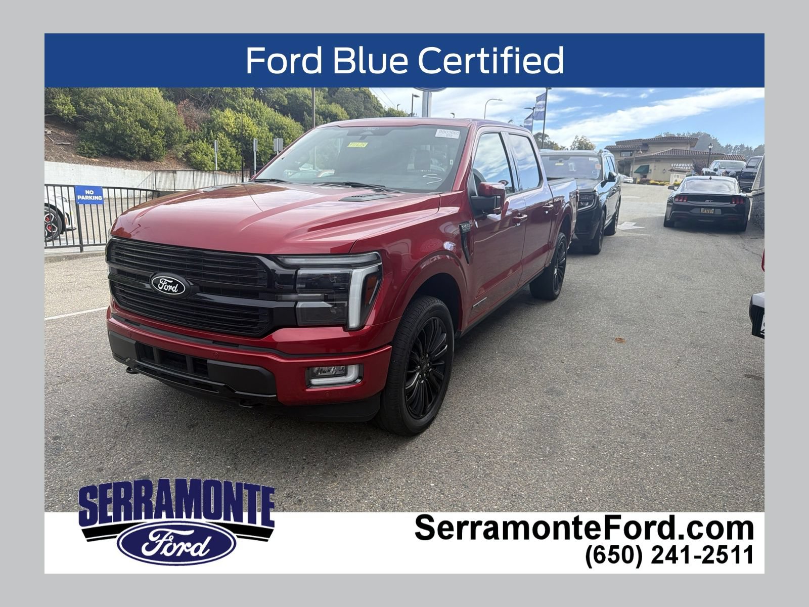 Certified 2025 Ford F150 Platinum w/ Equipment Group 702A High AWD/4WD image 1