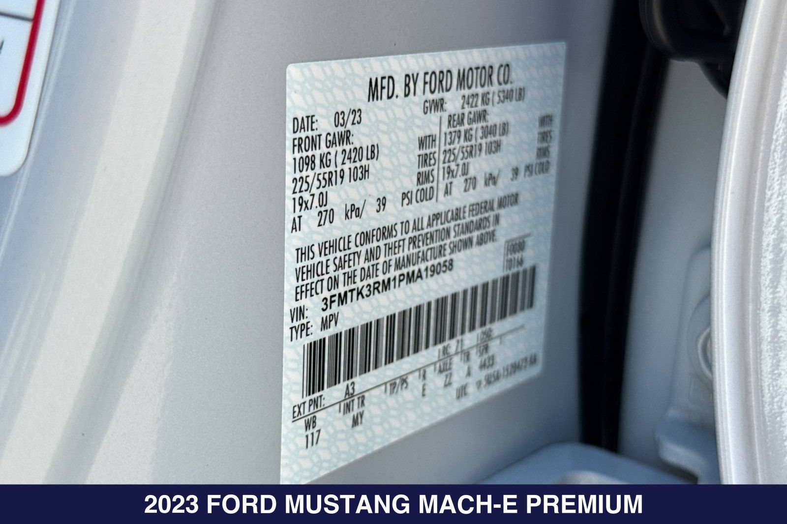 Certified 2023 Ford Mustang Mach-E Premium RWD image 32