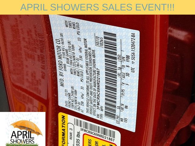 Certified 2022 Ford Bronco Sport Outer Banks w/ Tech Package AWD/4WD image 27