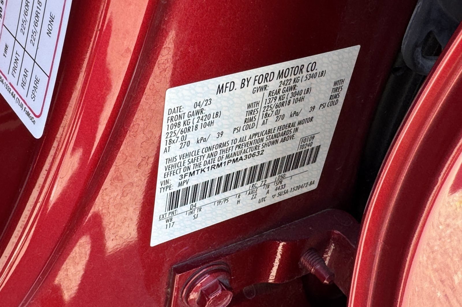Certified 2023 Ford Mustang Mach-E Select RWD image 33