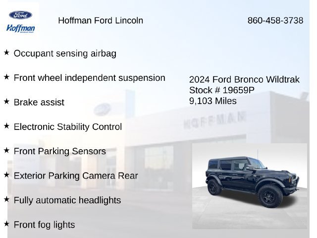 Certified 2024 Ford Bronco Wildtrak AWD/4WD image 29