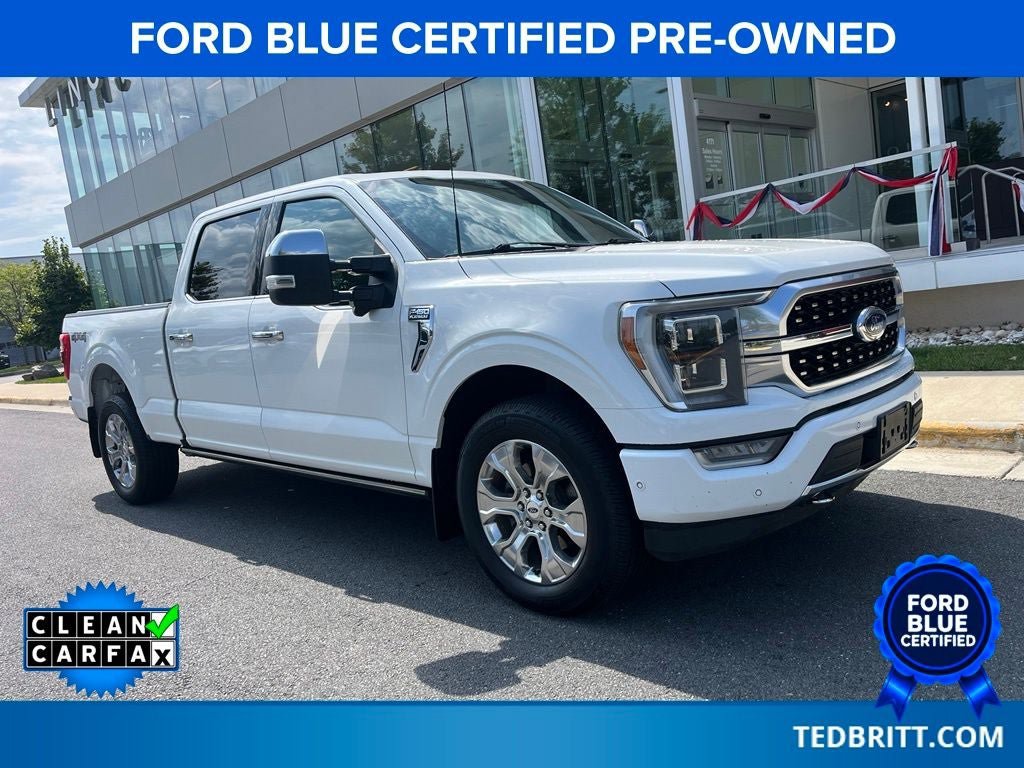 Certified 2022 Ford F150 Platinum