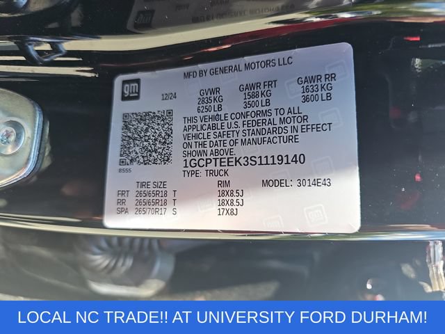 Used 2025 Chevrolet Colorado Trail Boss AWD/4WD image 32
