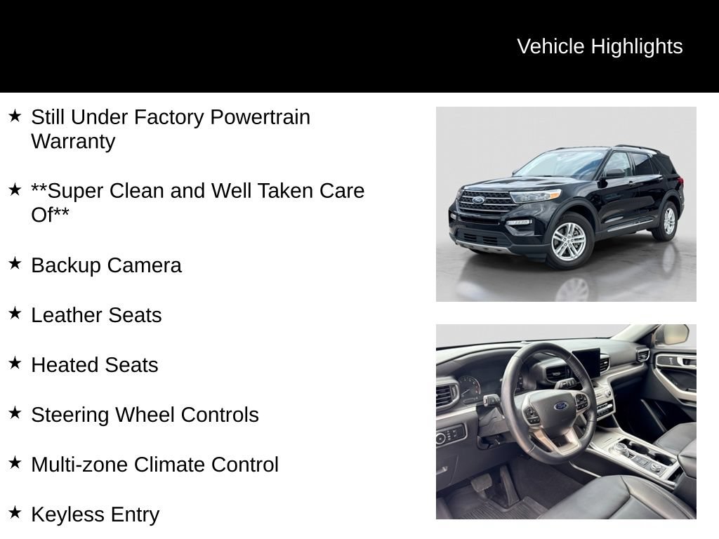 Certified 2023 Ford Explorer XLT w/ Equipment Group 202A AWD/4WD image 11