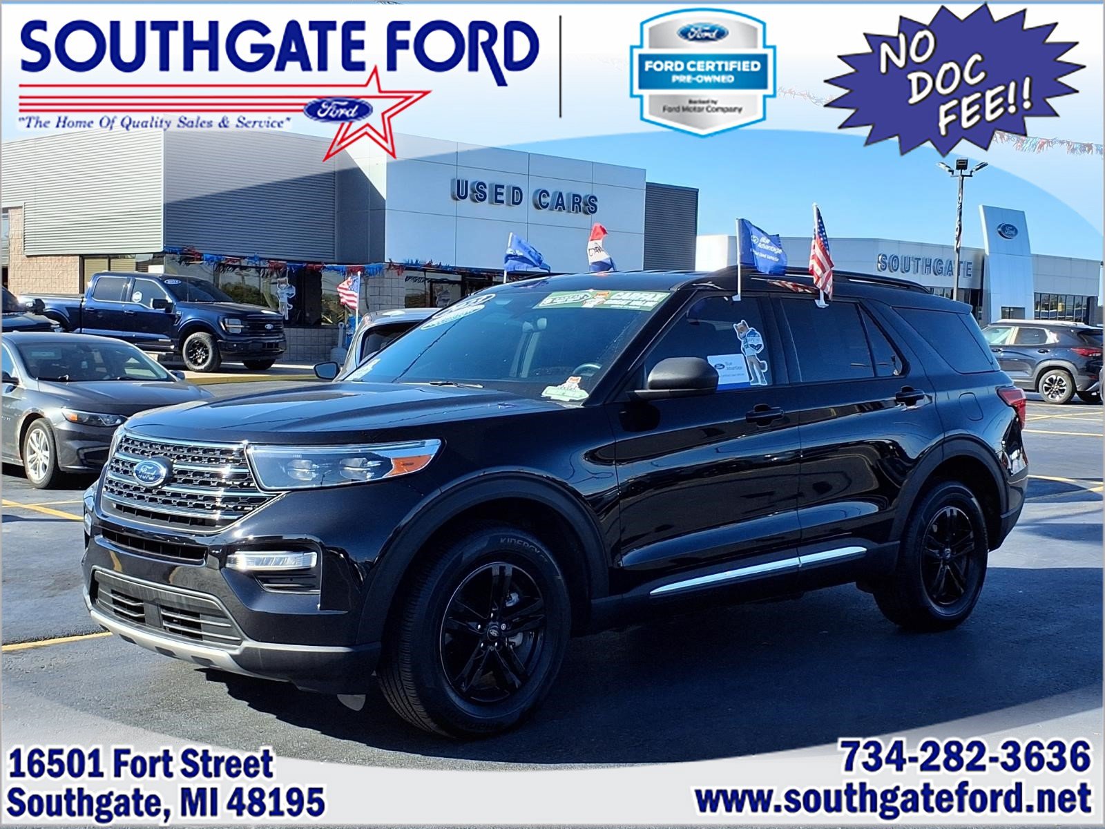 Certified 2023 Ford Explorer XLT w/ Equipment Group 202A