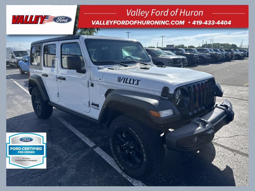 Used 2022 Jeep Wrangler Unlimited Sport AWD/4WD image 1
