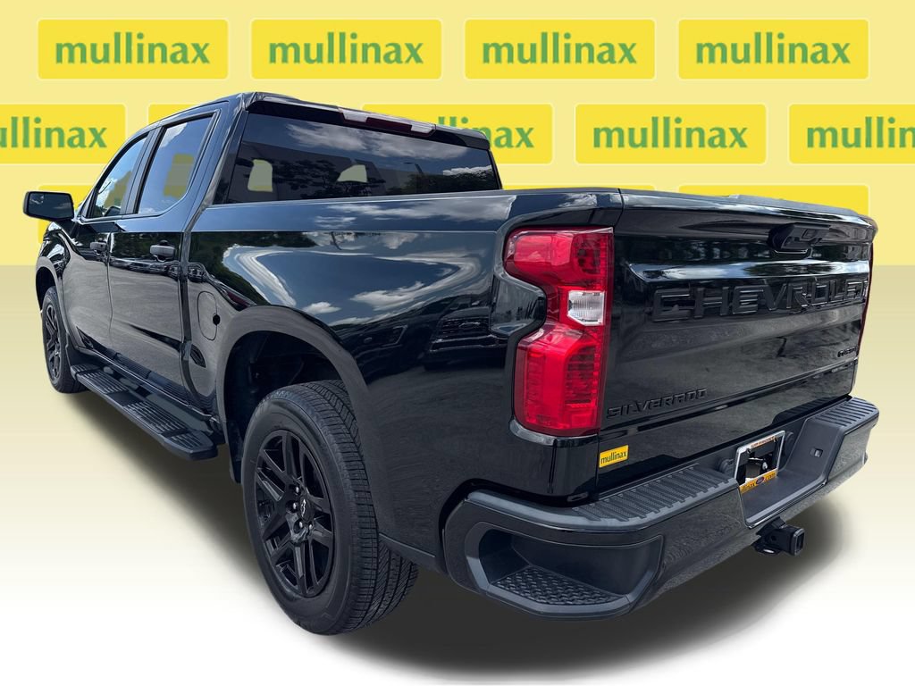 Used 2024 Chevrolet Silverado 1500 Custom w/ LPO, Dark Essentials Package RWD image 8
