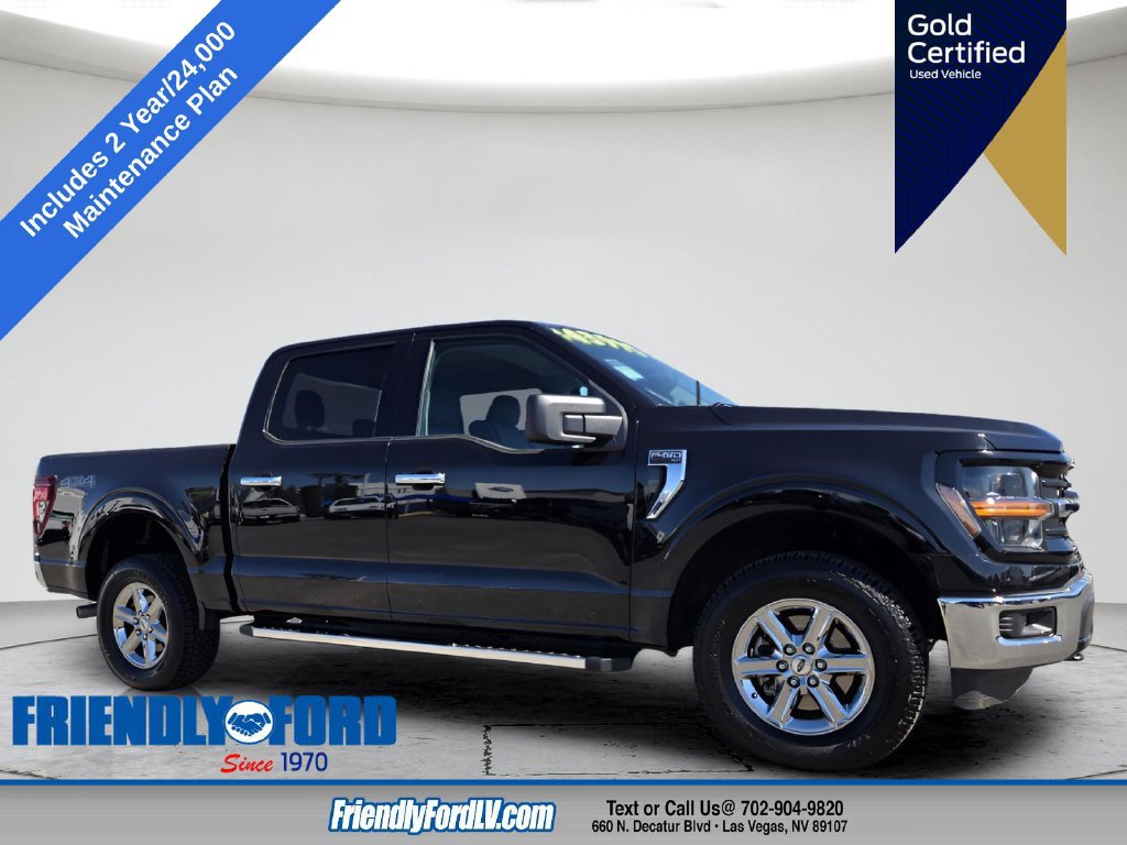 Certified 2025 Ford F150 XLT w/ Equipment Group 301A Standard