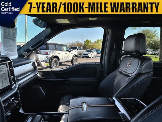 Certified 2023 Ford F150 Platinum w/ Equipment Group 701A High image 14