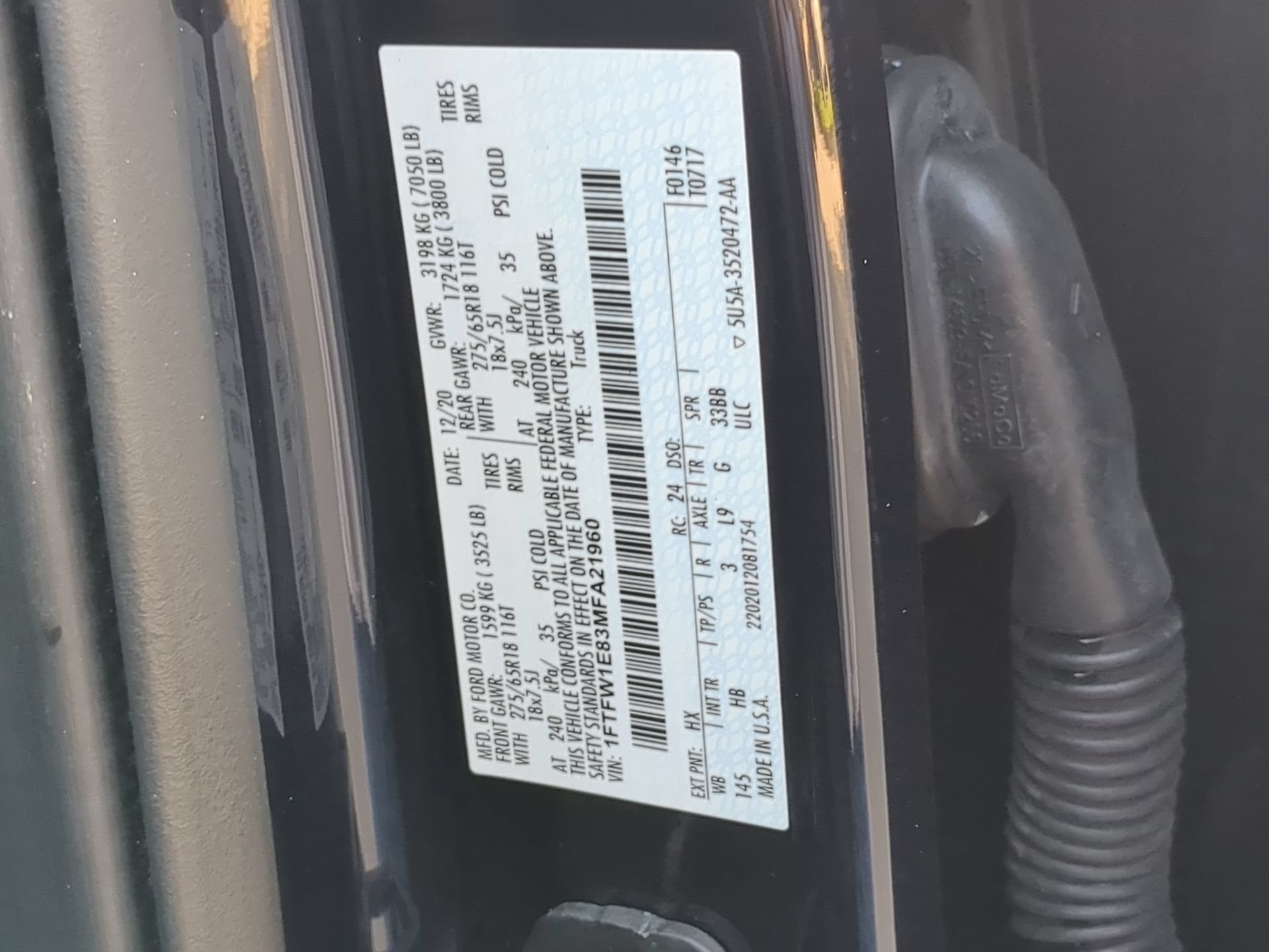 Certified 2021 Ford F150 Lariat w/ Equipment Group 502A High AWD/4WD image 74