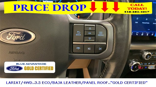 Certified 2023 Ford F150 Lariat w/ Equipment Group 502A High image 38