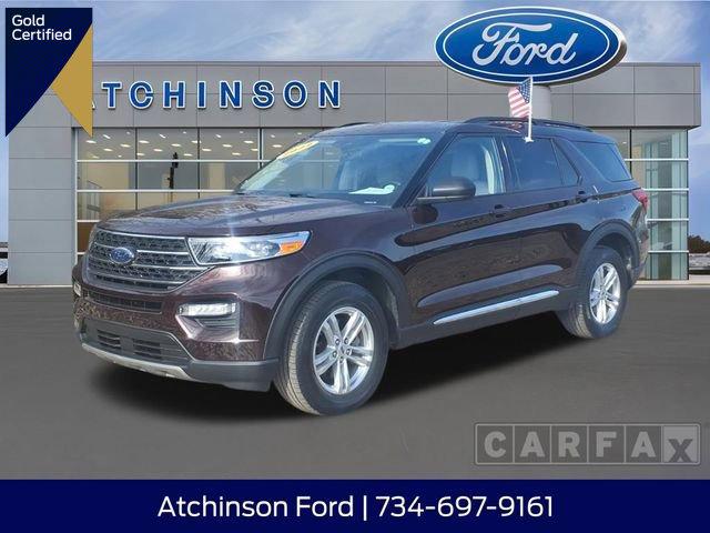 Certified 2022 Ford Explorer XLT w/ Equipment Group 202A image 1