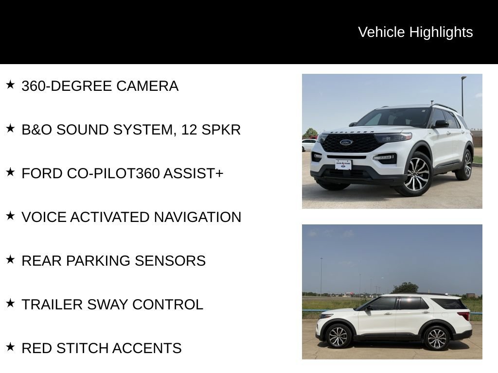Certified 2023 Ford Explorer ST-Line w/ Class IV Trailer Tow Package RWD image 5