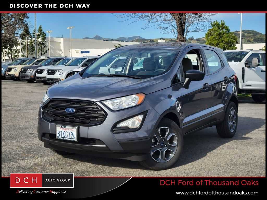 Certified 2020 Ford EcoSport S video 1