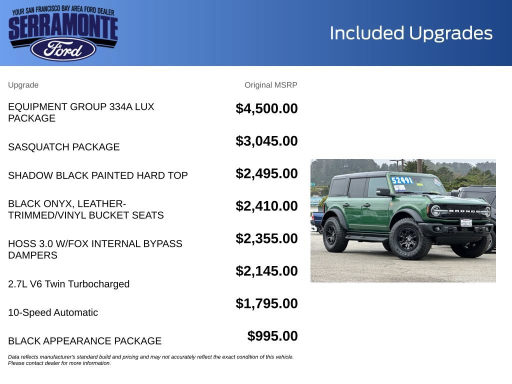 Certified 2025 Ford Bronco Badlands AWD/4WD image 27