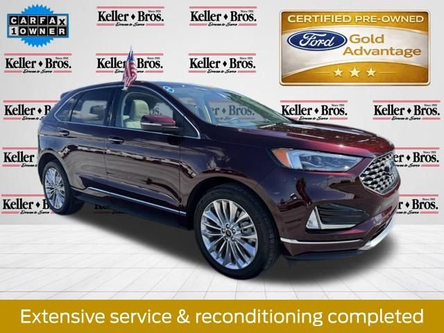 Certified 2024 Ford Edge Titanium w/ Titanium Elite Package AWD/4WD video 1