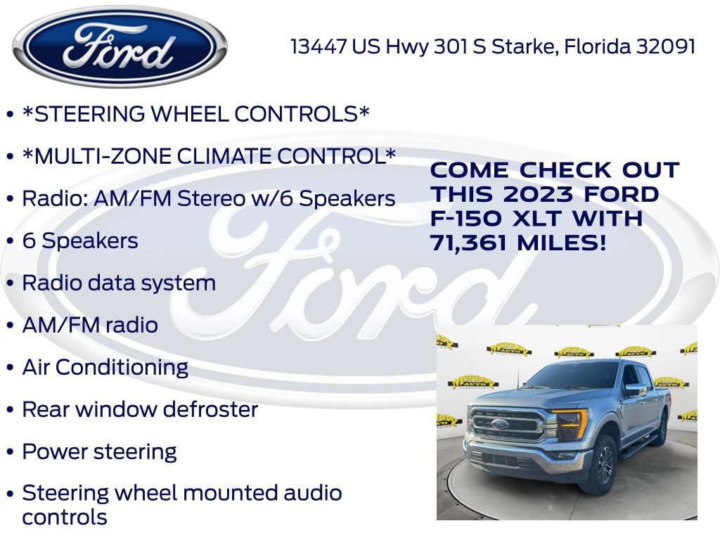 Certified 2023 Ford F150 XLT RWD image 17