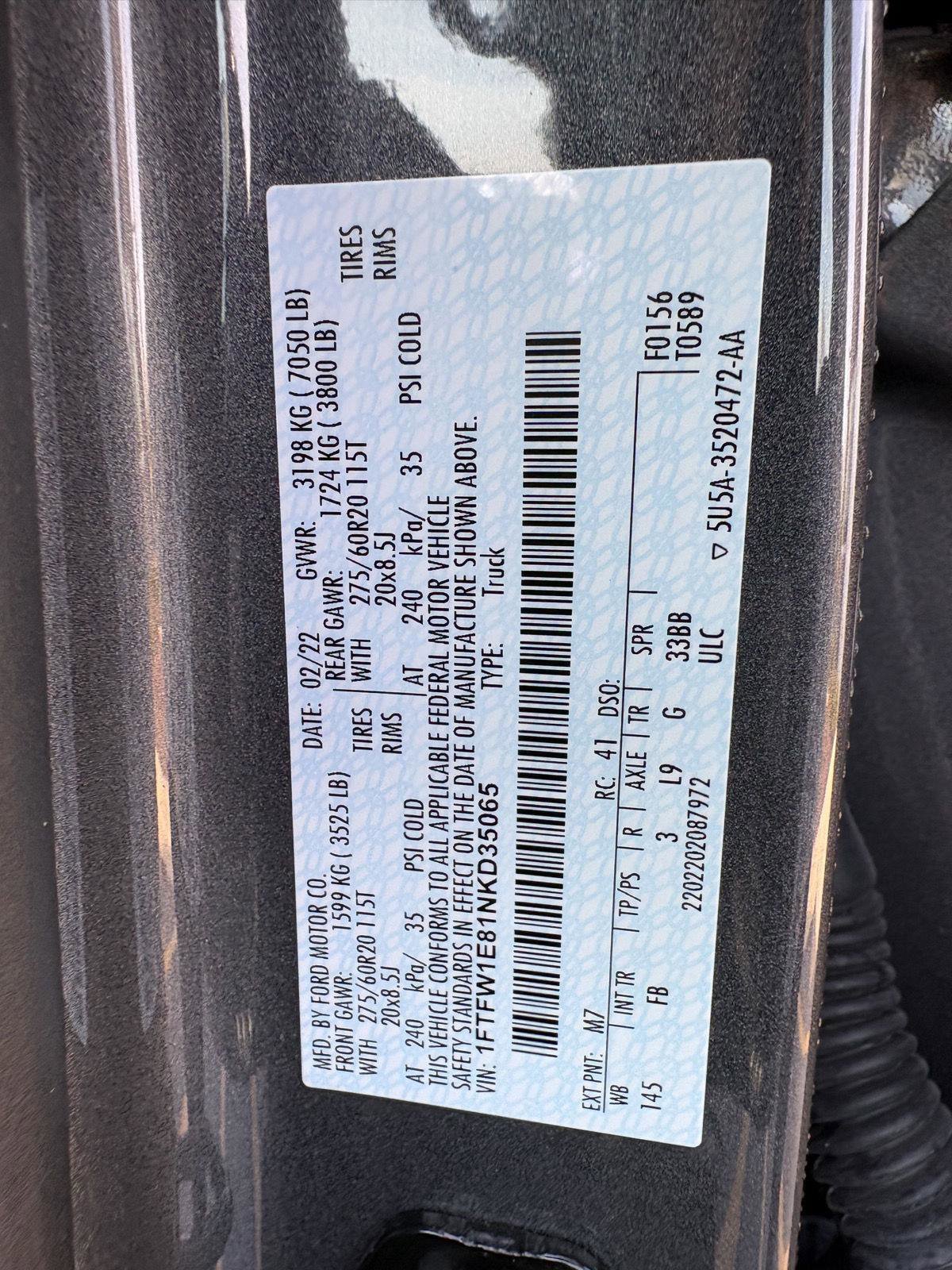 Certified 2022 Ford F150 XLT w/ Equipment Group 302A High image 17