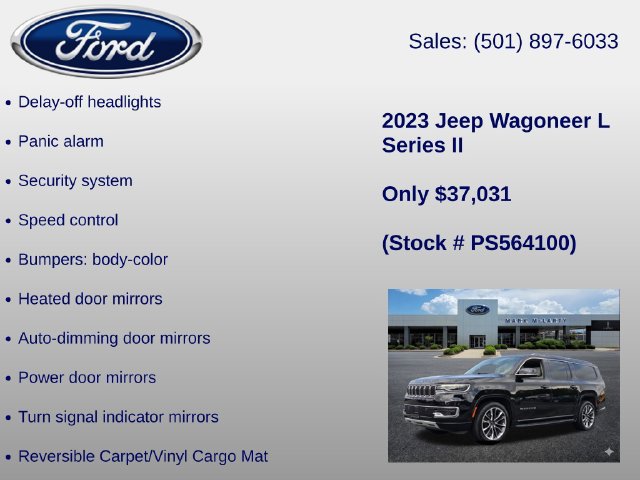 Used 2023 Jeep Wagoneer L Series II w/ Premium Group I AWD/4WD image 35