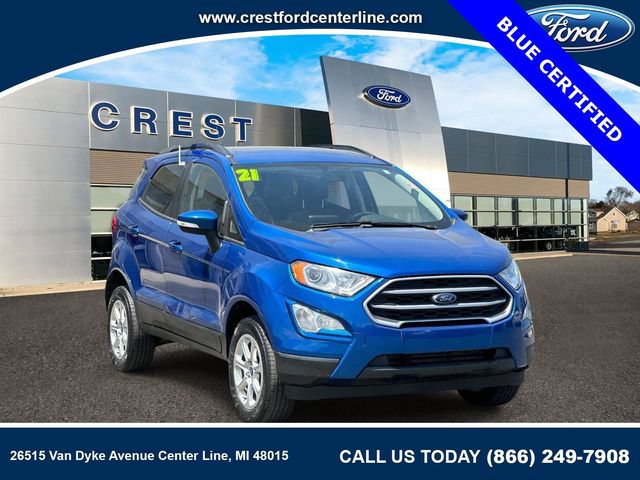 Certified 2021 Ford EcoSport SE AWD/4WD image 1