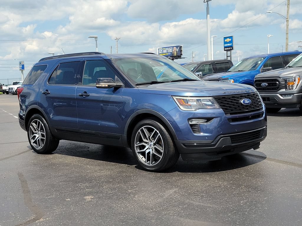 Certified 2018 Ford Explorer Sport w/ Equipment Group 401A AWD/4WD image 1