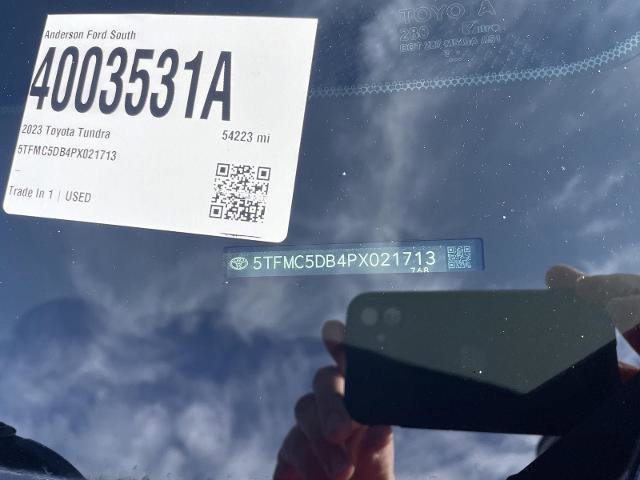 Used 2023 Toyota Tundra 1794 Edition image 37