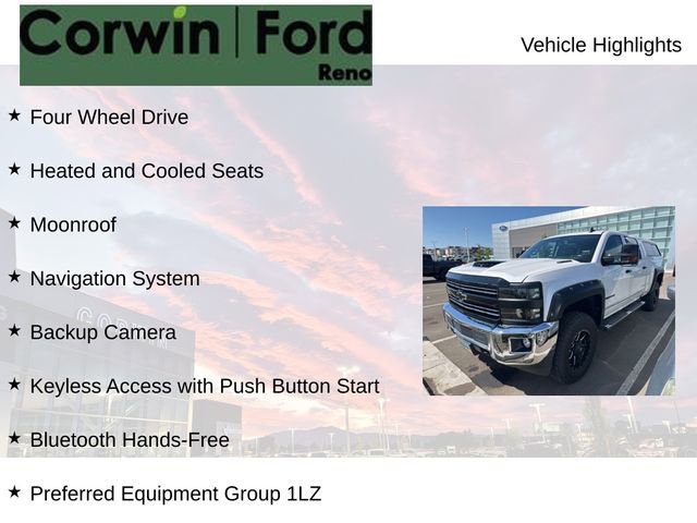 Used 2018 Chevrolet Silverado 3500 LTZ w/ Duramax Plus Package AWD/4WD image 8