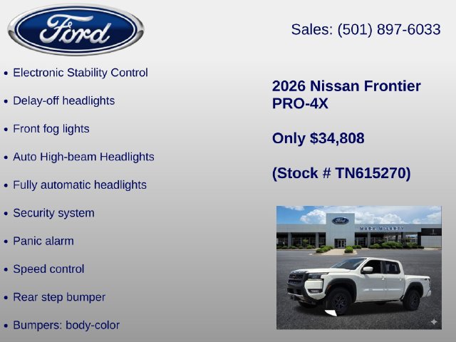 Used 2026 Nissan Frontier PRO-4X AWD/4WD image 24