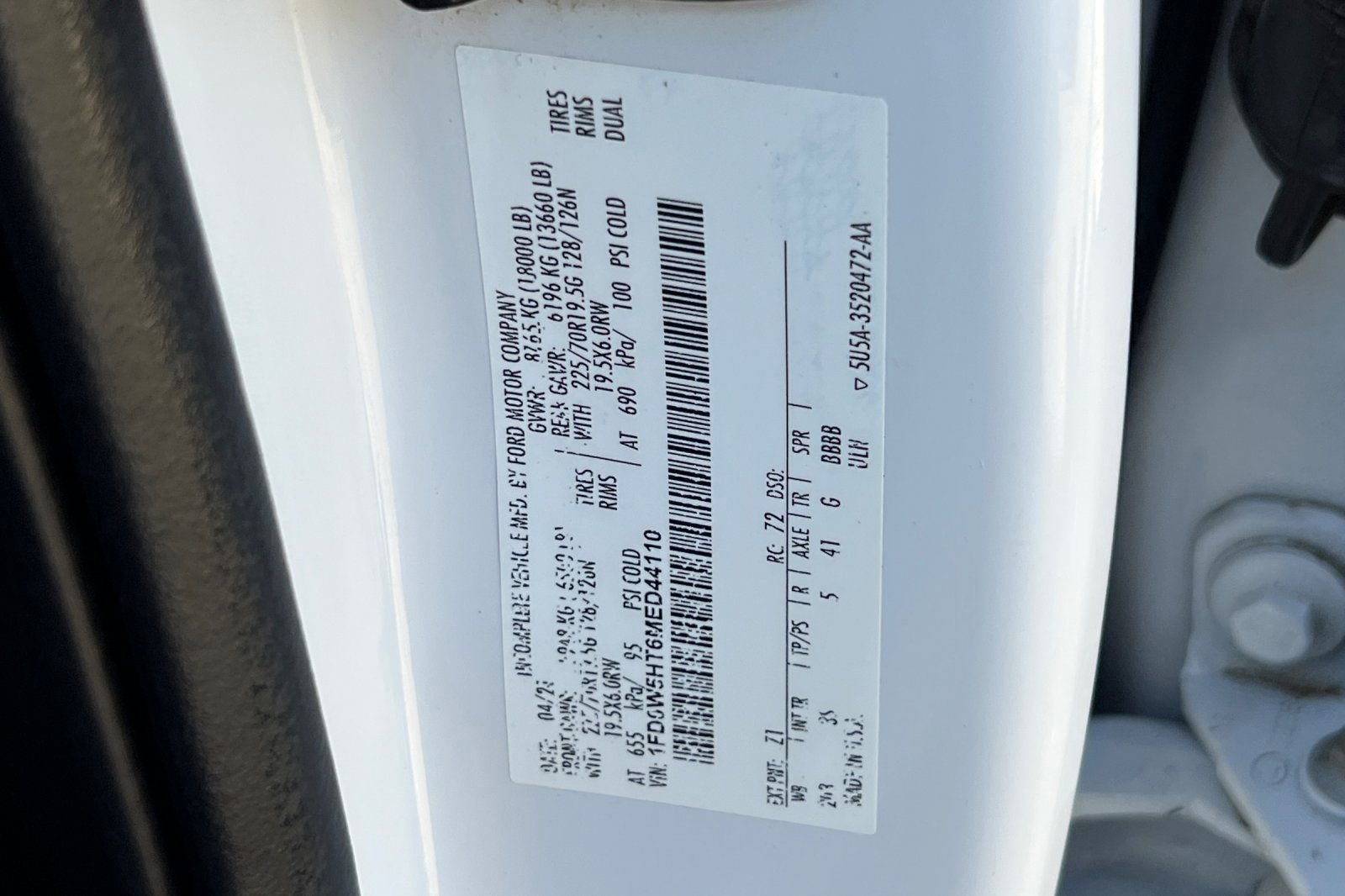 Certified 2021 Ford F550 XLT image 26