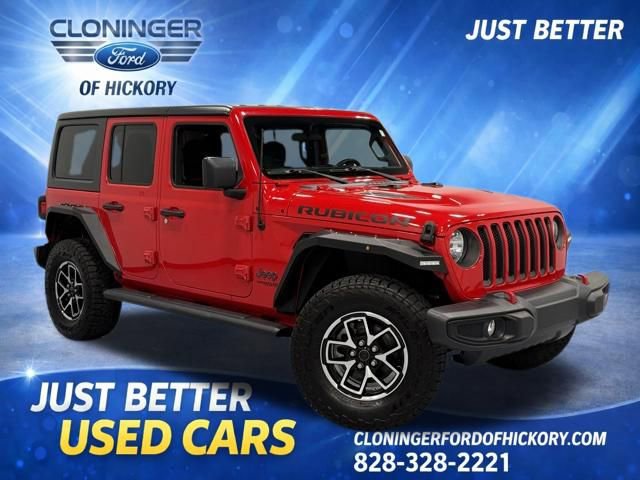 Used 2021 Jeep Wrangler Unlimited Rubicon AWD/4WD image 1