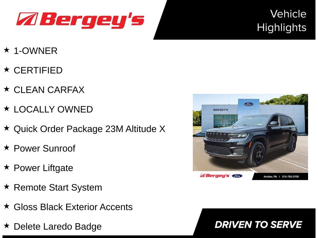 Used 2024 Jeep Grand Cherokee Altitude AWD/4WD image 5