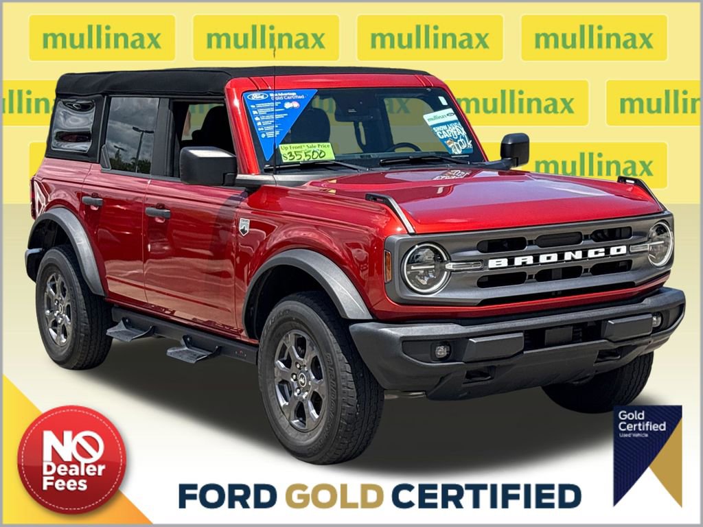 Certified 2022 Ford Bronco Big Bend