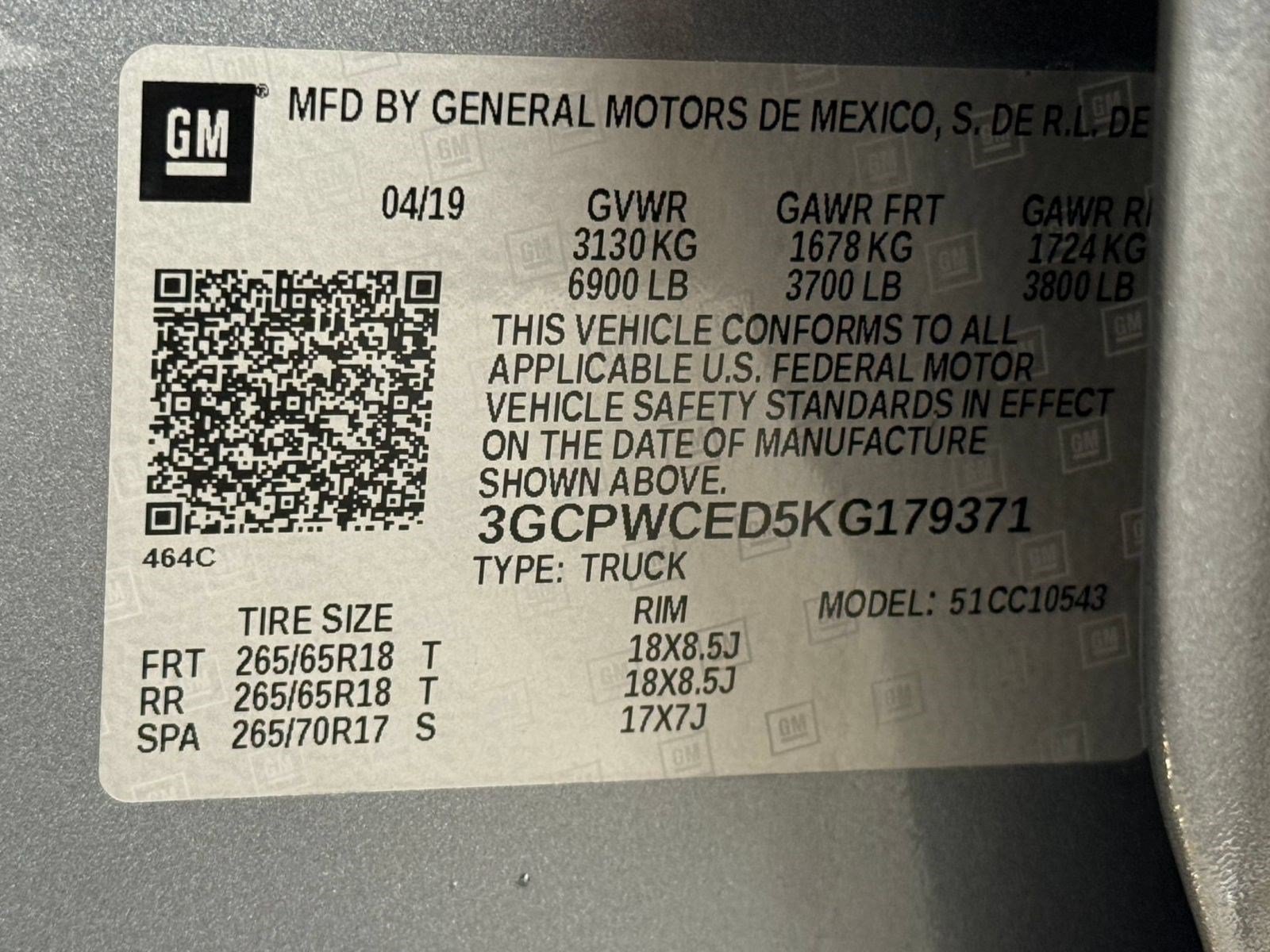Used 2019 Chevrolet Silverado 1500 LT w/ All-Star Edition RWD image 27
