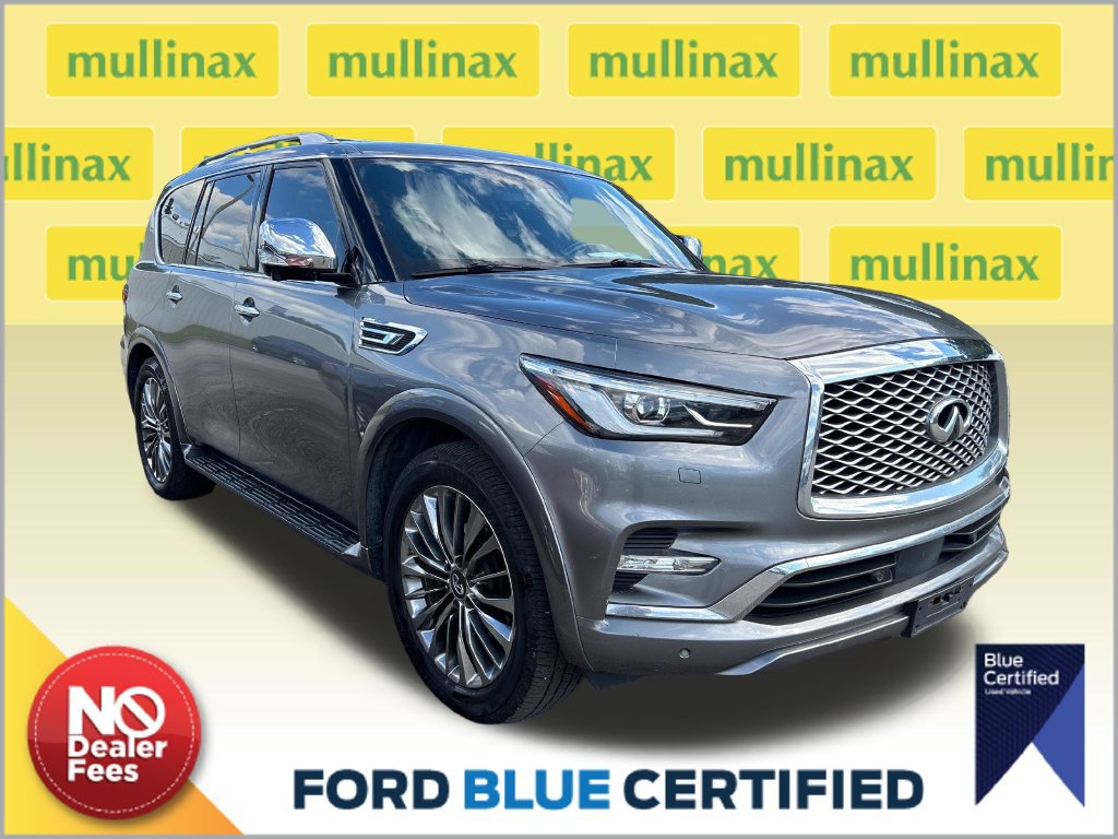 Used 2021 INFINITI QX80 Sensory w/ All-Season Package RWD image 1