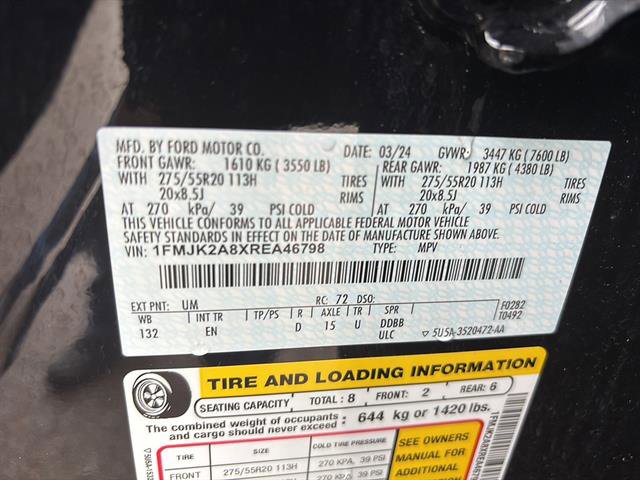Certified 2024 Ford Expedition Max Limited AWD/4WD image 21