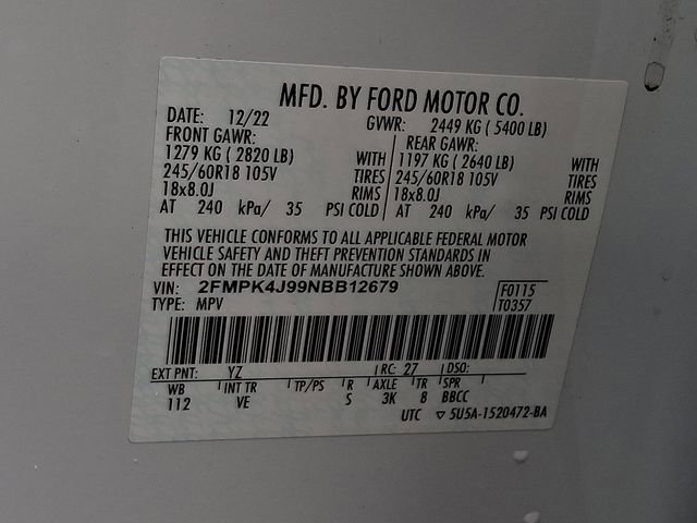 Certified 2022 Ford Edge SEL w/ Convenience Package image 26