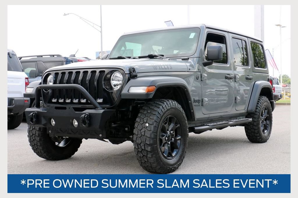 Used 2021 Jeep Wrangler Unlimited Sport