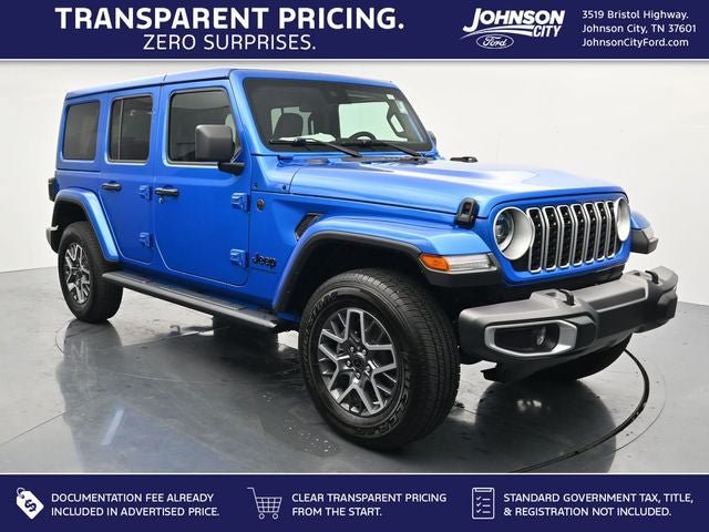 Used 2025 Jeep Wrangler Unlimited Sahara AWD/4WD video 1